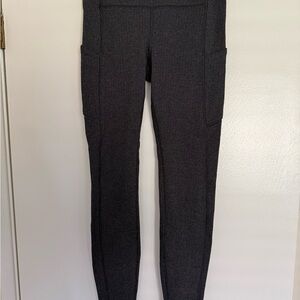Lululemon Charcoal Gray Leggings